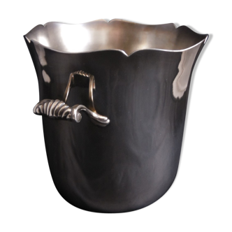 Seau à champagne ercuis en métal argenté