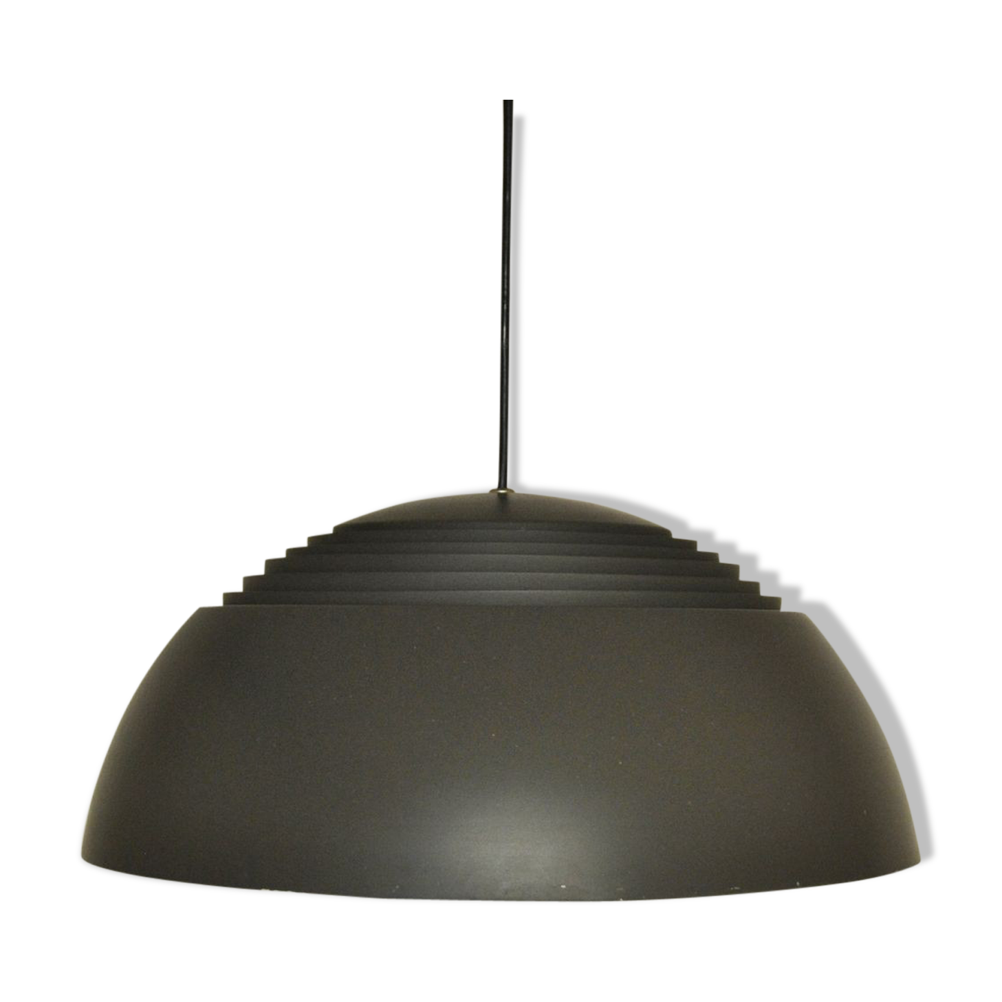 Royal lamp model AJ brown by Arne Jacobsen for Louis Poulsen