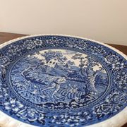 Large round Villeroy & Boch Rusticana platter - Blue