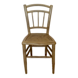 Weathered bistro chair