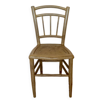 Weathered bistro chair