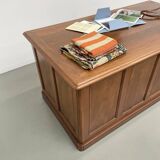 1950s walnut counter or desk