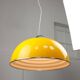 Rare Large Yellow Space-age Pendant from Guzzini, 1970s