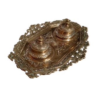 Bronze inkwell