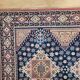 Midnight blue wool Persian rug