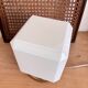 Cubic opaline table lamp