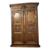 Lyonnaise walnut wardrobe Regency period