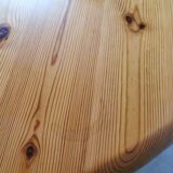Rainer Daumiller round pine table
