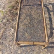 Table basse en rotin