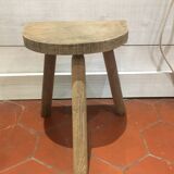 Wooden tripod stool