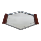 Hexagonal mirror tray