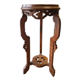 Carved wooden table