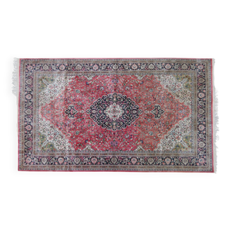 Sino ghoum handmade persian oriental rug in silk 250 x 158
