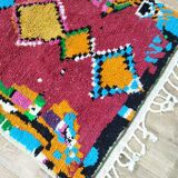 Handcrafted Moroccan Berber Rug 155 X 105 CM