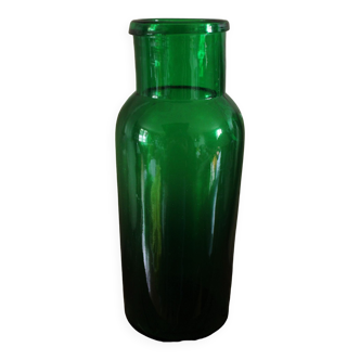 Large bottle Green glass conservation diversion
