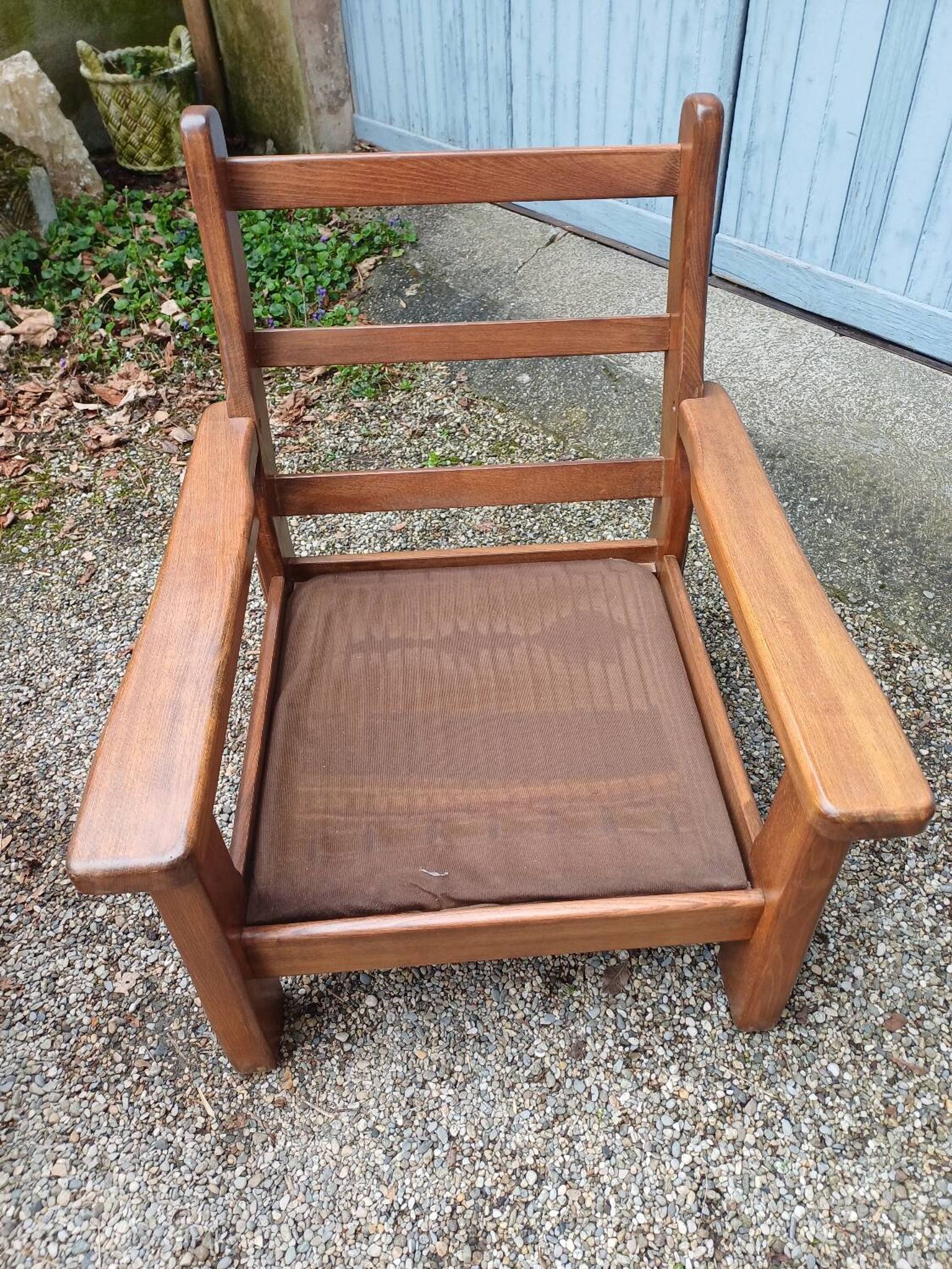 Paire de fauteuils vintage
