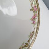 Plat à gâteau porcelaine de Limoges Elite