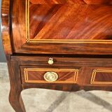 Mahogany and Rosewood Cylinder Desk, Louis XV period – 1st part XVI