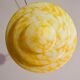 Pendentif Art Déco en verre de Murano jaune, 1950