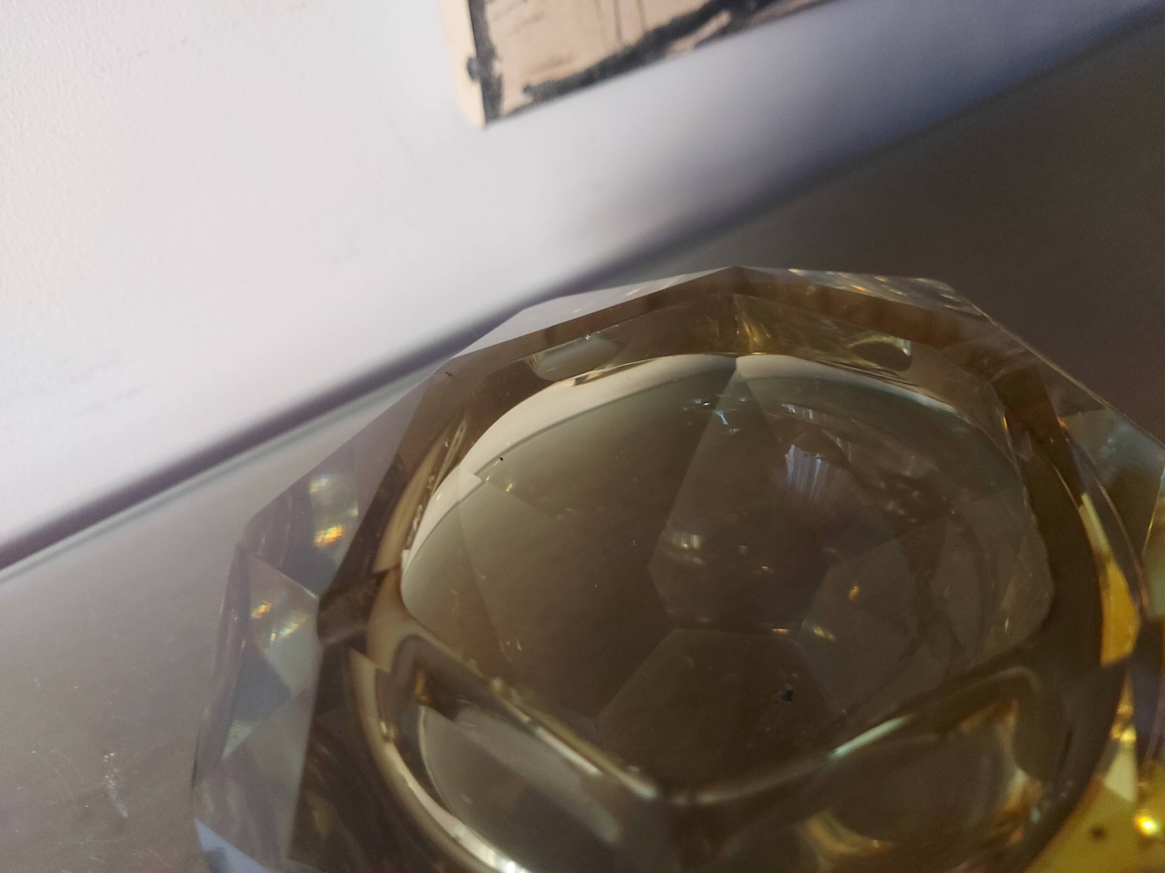 Design glass ashtray