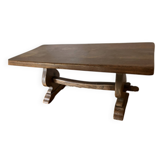 Solid wood coffee table