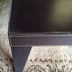 Leather-covered coffee table Roche Bobois