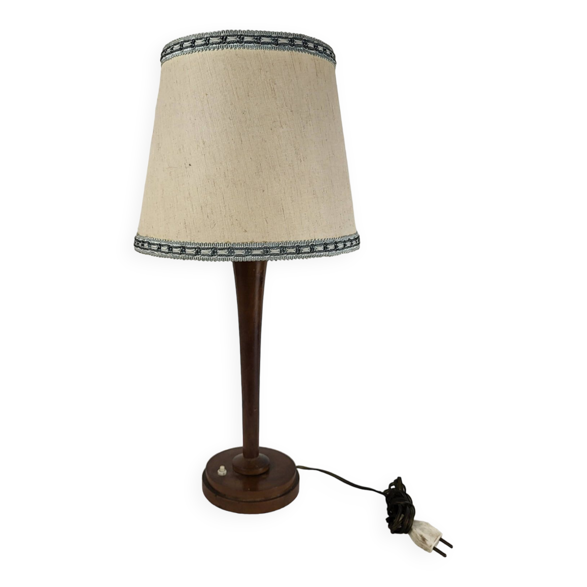 50s wooden lamp