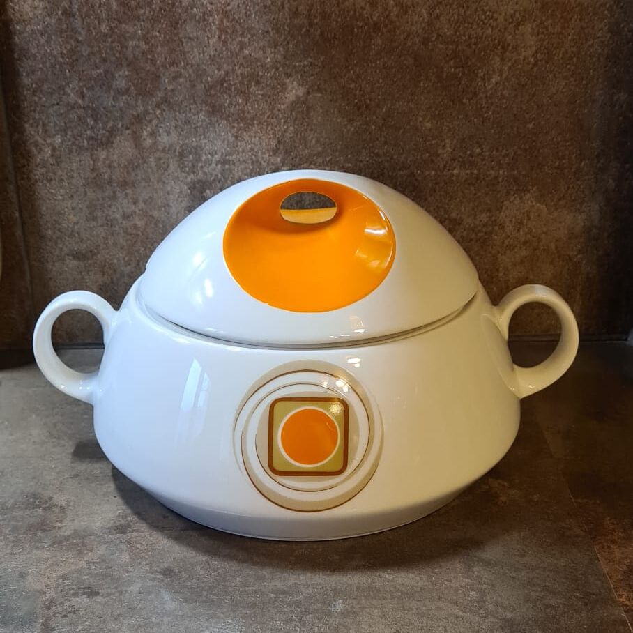 Vintage soup signed Tableware of the 60/70s