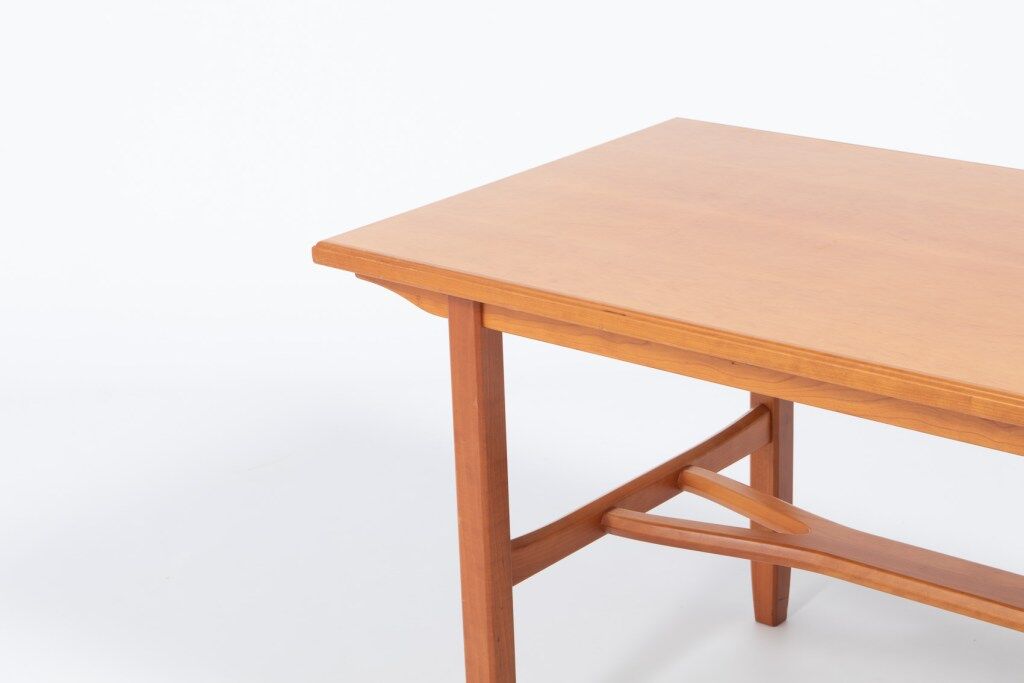 Extendable coffee table by Carl Malmsten for Afors Mobelfabriks, Sweden 1960