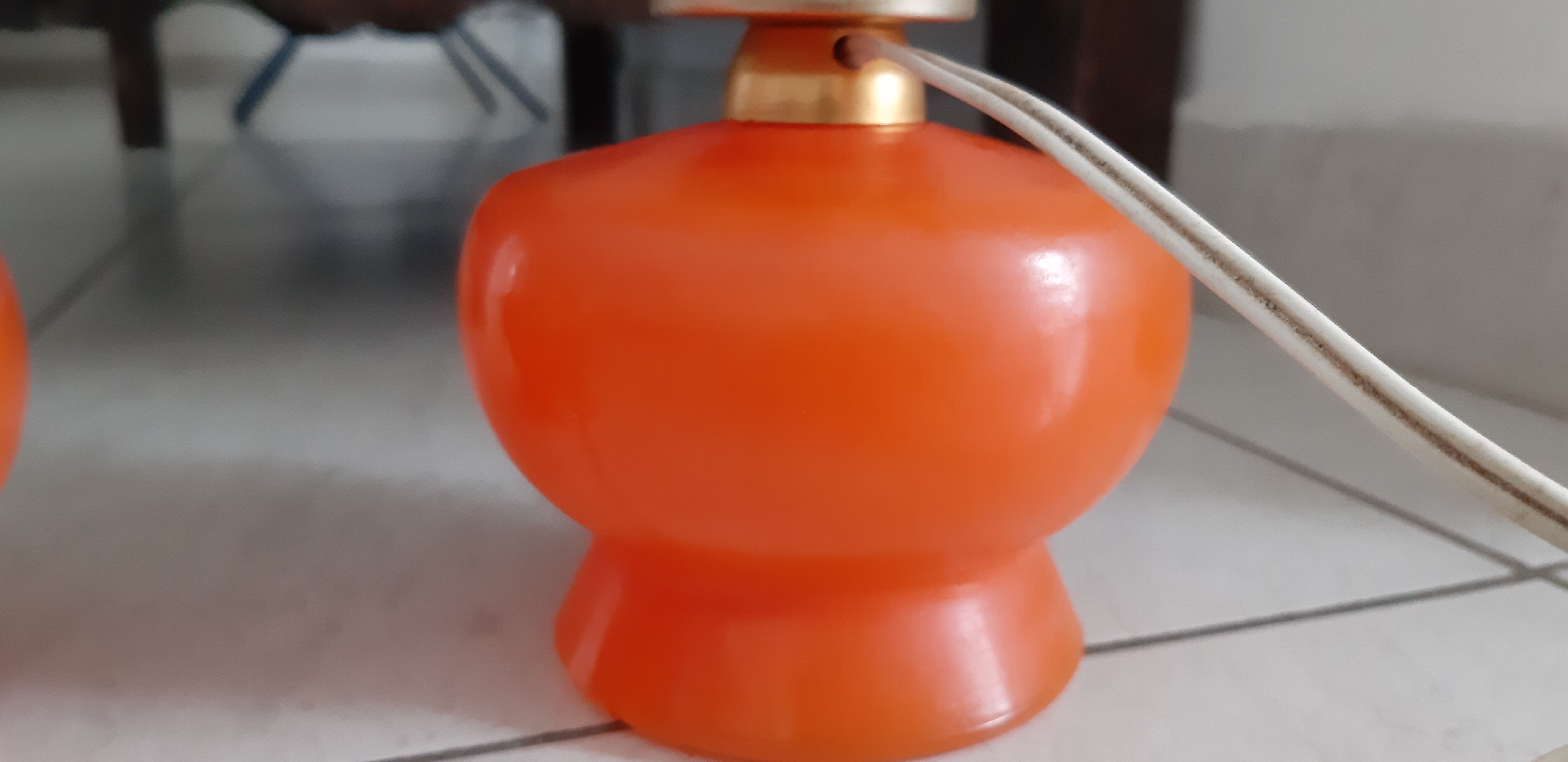 Paire de lampes vintage des années 60