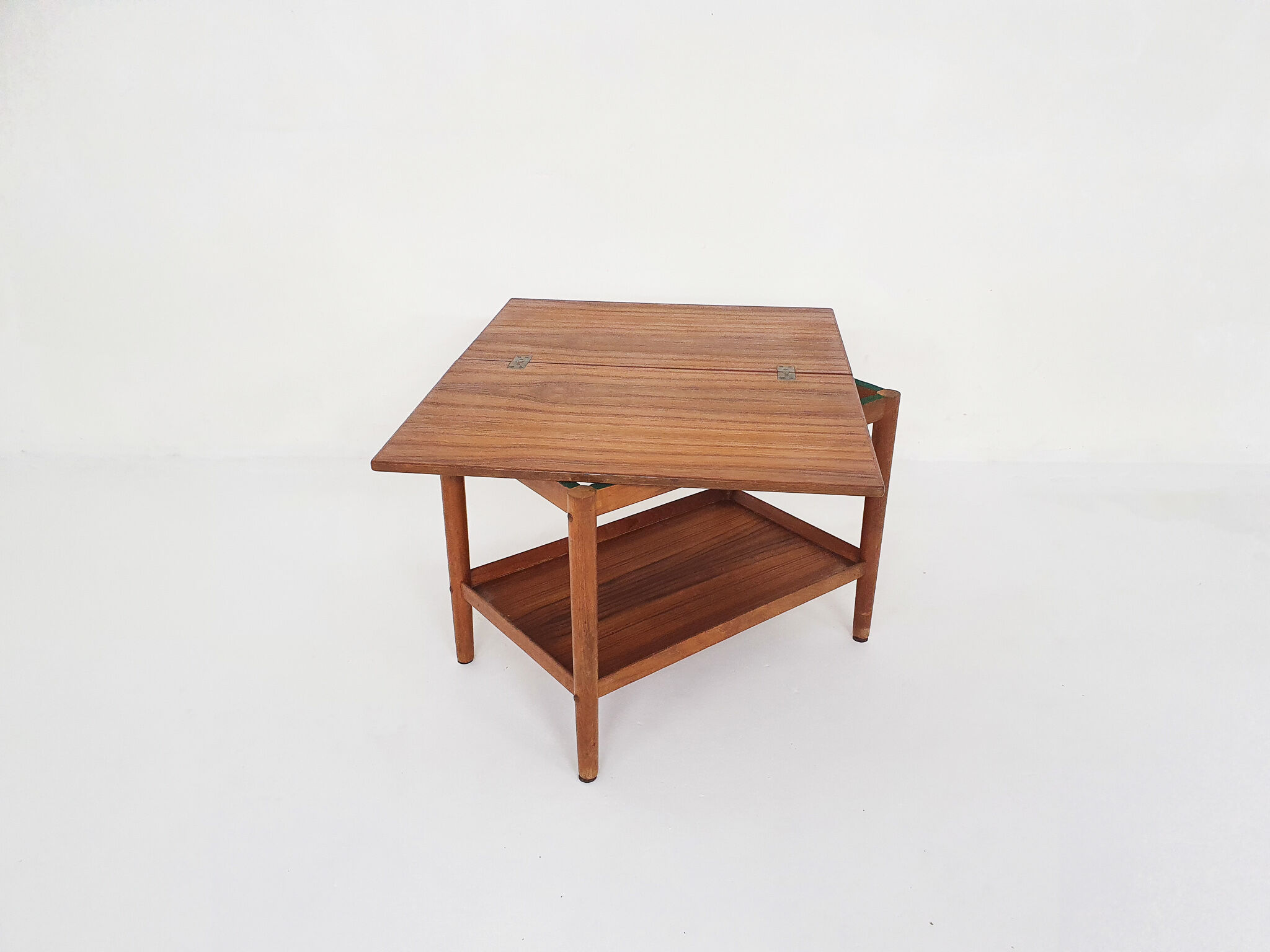 Grete Jalk for Poul Jeppesen, foldable side table, Denmark 1960's