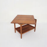 Grete Jalk for Poul Jeppesen, foldable side table, Denmark 1960's