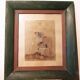 Mixed Technique - Fish - Silvio Polloni (Florence 1888-1972) Frame in Wood