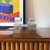 Hollywood regency Cruet-set, Manifattura Zani Italy, 1970s.