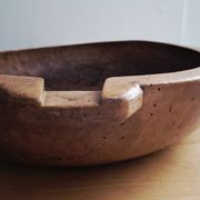 Grande coupe en bois ancienne