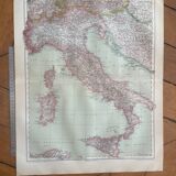 Old map of Italy
