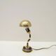 Adjustable desk lamp in lacquered brass, France 1940