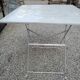 Folding garden table