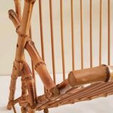 Rattan magazine rack 60