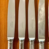 Christofle cluny ,12 couteaux à entremets fromage desserts 19,5 cm excellent état