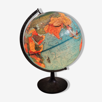 Mappemonde globe terrestre 1983