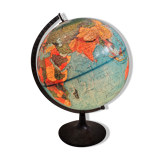 World map terrestrial 1983