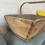 Vieux panier en bois
