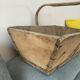 Old wooden basket