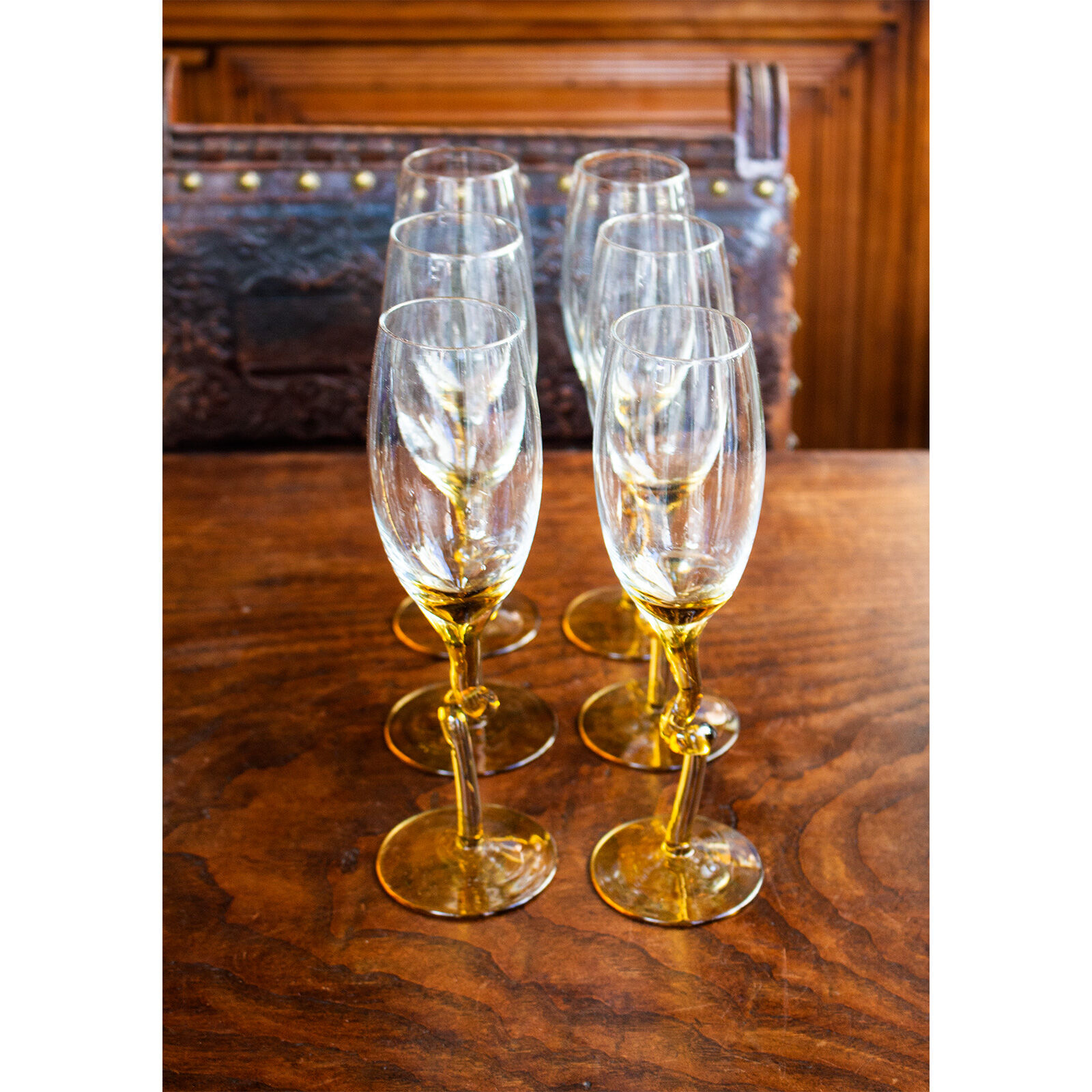 Champagne glasses