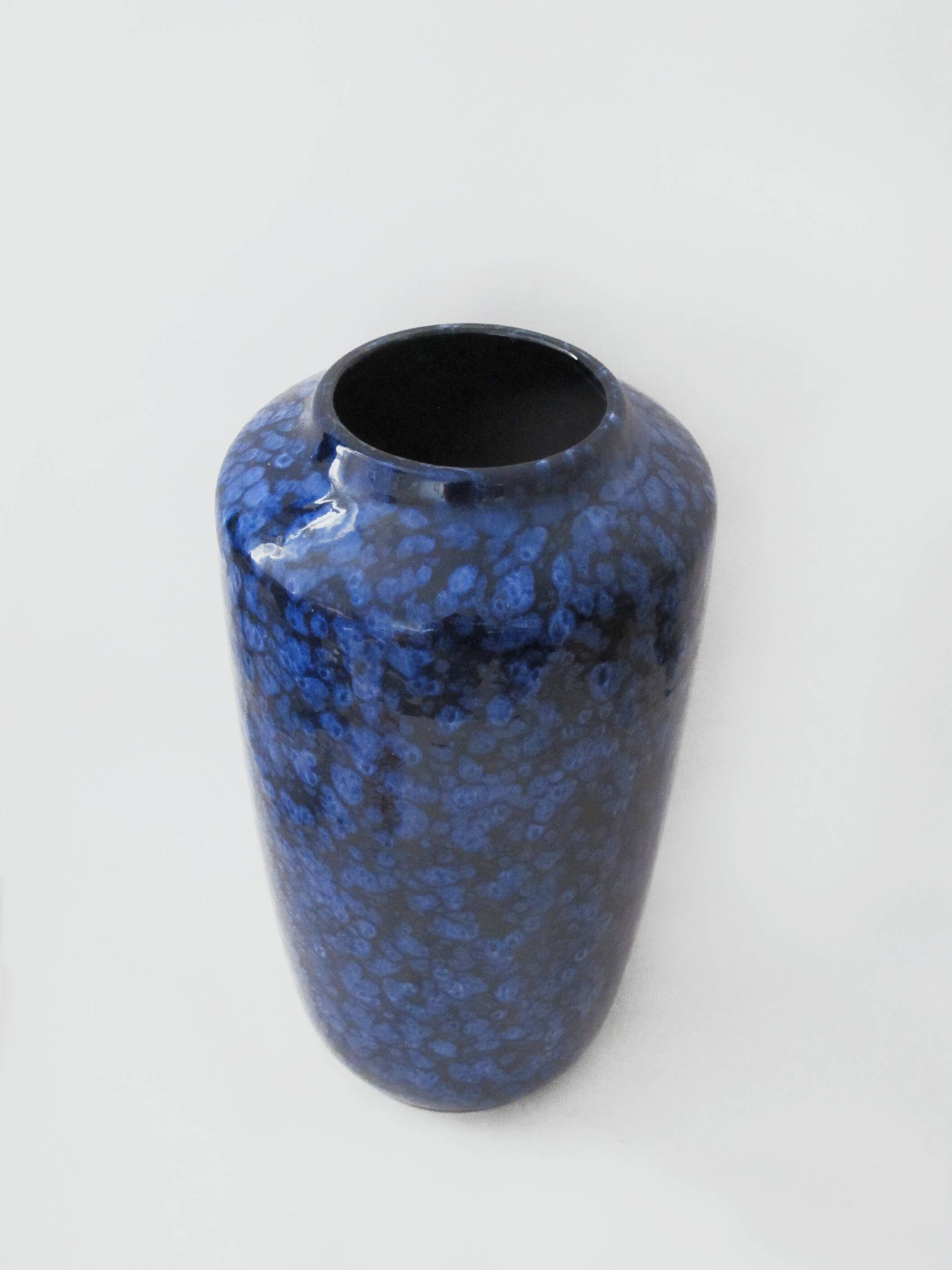 Fat lava floor vase wgp west german pottery mid century design scheurich 517
