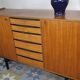 Scandinavian mini buffet sideboard in teak, Denmark 1960s
