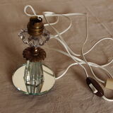 Glass lamp stand