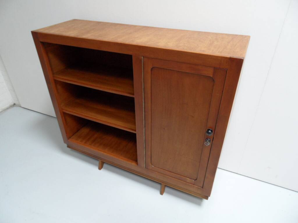 Art Deco open bookcase