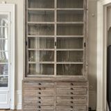 3m high solid wood bookcase